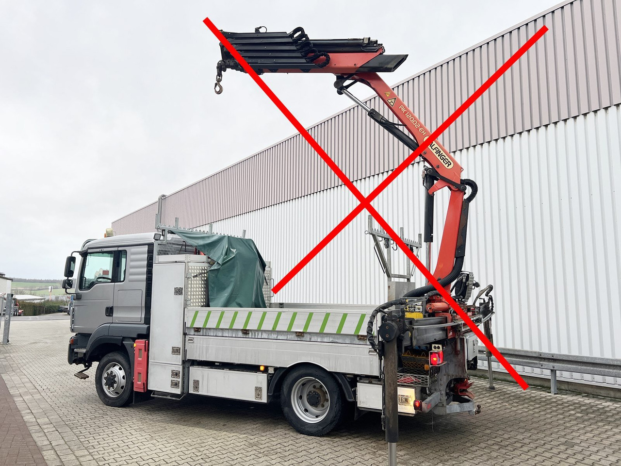 Pritsche LKW MAN TGM 13/15.290 4X4 BL TGM 13/15.290 4X4 BL, Seilwinde: das Bild 9