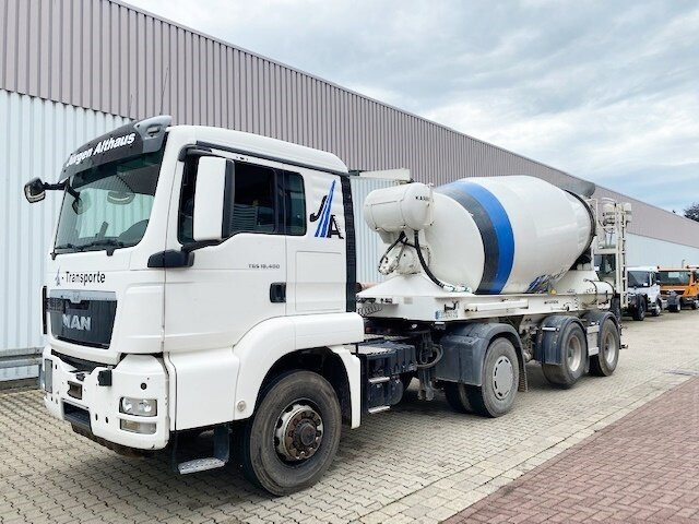 MAN TGS 18.400 4x4H BLS TGS 18.400 4x4H BLS + Auflieger KARRENA 10m³ Betonmischer - Fahrmischer: das Bild 1 MAN TGS 18.400 4x4H BLS TGS 18.400 4x4H BLS + Auflieger KARRENA 10m³ Betonmischer - Fahrmischer: das Bild 1