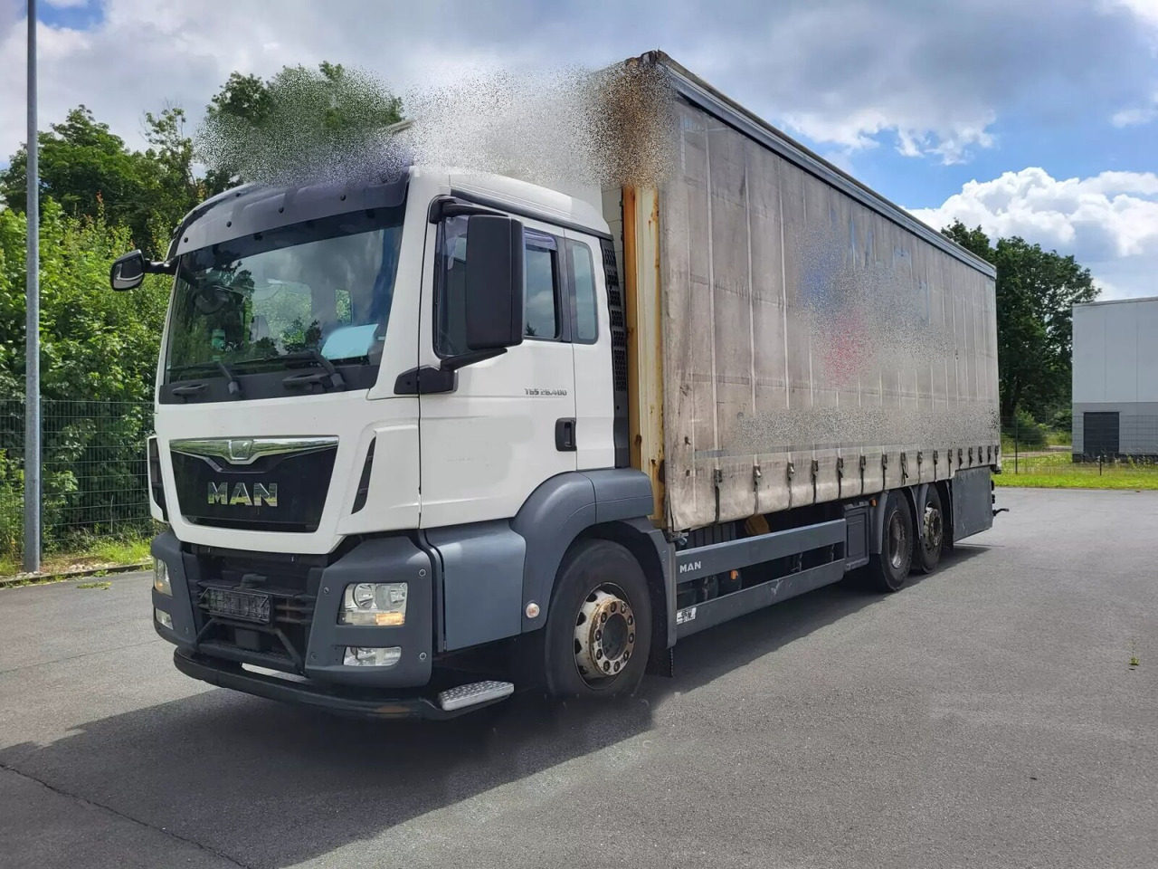 MAN TGS 26.400 6x2-4 LL TGS 26.400 6x2-4 LL, Lenk-/Lift, Hubdach - Pritsche LKW, Autokran: das Bild 1 MAN TGS 26.400 6x2-4 LL TGS 26.400 6x2-4 LL, Lenk-/Lift, Hubdach - Pritsche LKW, Autokran: das Bild 1
