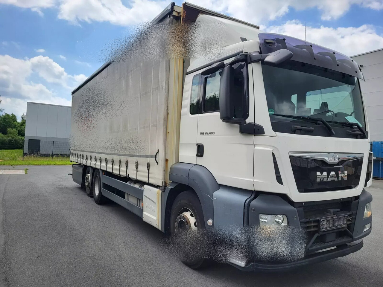 MAN TGS 26.400 6x2-4 LL TGS 26.400 6x2-4 LL, Lenk-/Lift, Hubdach - Pritsche LKW, Autokran: das Bild 4 MAN TGS 26.400 6x2-4 LL TGS 26.400 6x2-4 LL, Lenk-/Lift, Hubdach - Pritsche LKW, Autokran: das Bild 4