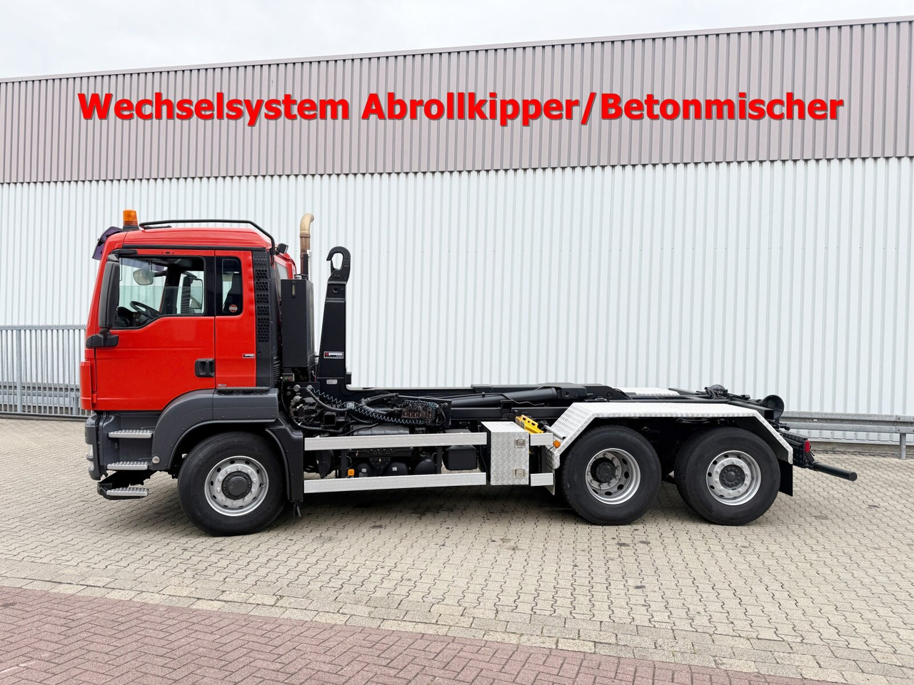 MAN TGS 26.480 6x4H-4 BL TGS 26.480 6x4H-4 BL, Multilift Abroller HydroDrive, Lenk-/Liftachse, Wechselfahrzeug - Abrollkipper: das Bild 1 MAN TGS 26.480 6x4H-4 BL TGS 26.480 6x4H-4 BL, Multilift Abroller HydroDrive, Lenk-/Liftachse, Wechselfahrzeug - Abrollkipper: das Bild 1