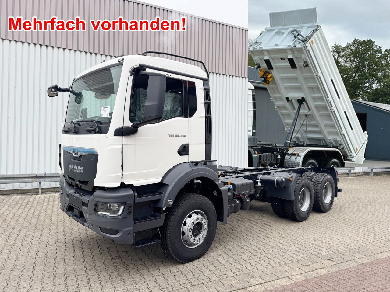 MAN TGS 33.440 6x4 BB TGS 33.440 6x4 BB, Alu-Bordwände, mehrfach vorhanden! - Kipper: das Bild 1 MAN TGS 33.440 6x4 BB TGS 33.440 6x4 BB, Alu-Bordwände, mehrfach vorhanden! - Kipper: das Bild 1
