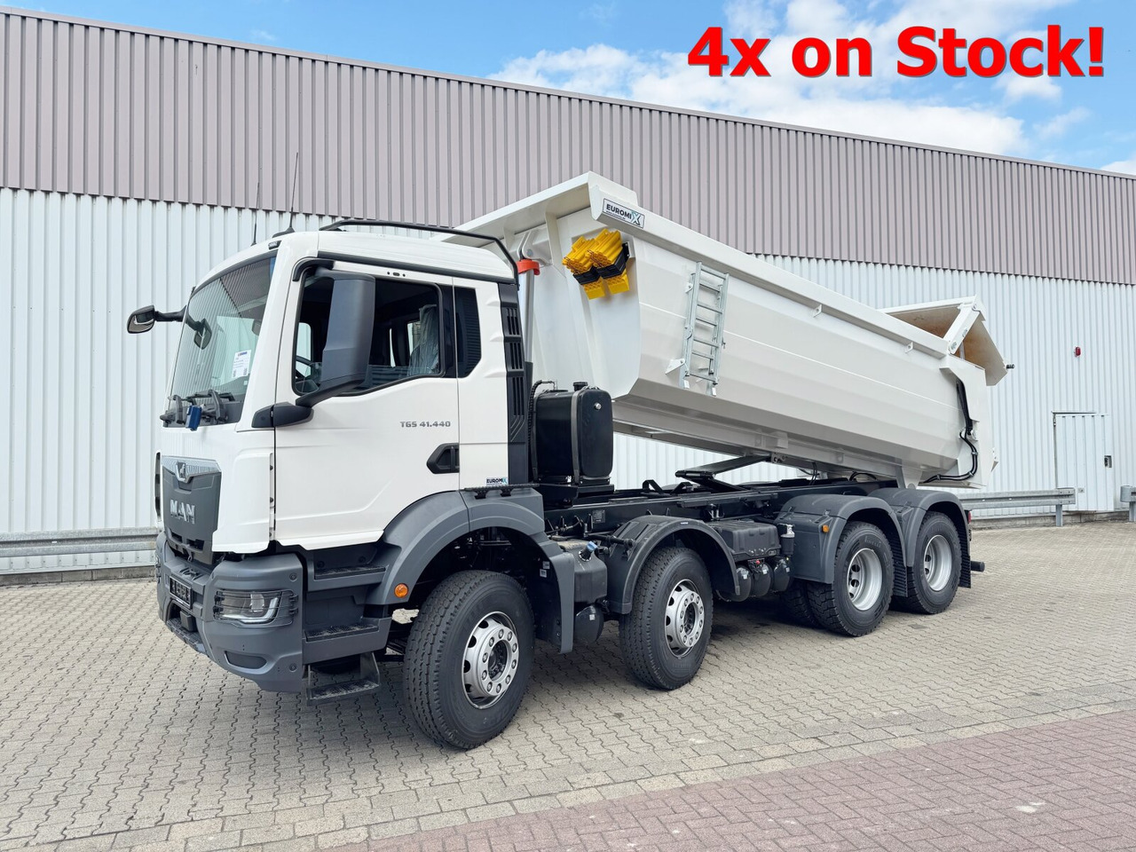 MAN TGS 41.440/480 8x4 BB TGS 41.440/480 8x4 BB, Mulde ca. 16m³ mit hydraulischer Heckklappe, mehrfach VORHANDEN - Fahrgestell LKW: das Bild 1 MAN TGS 41.440/480 8x4 BB TGS 41.440/480 8x4 BB, Mulde ca. 16m³ mit hydraulischer Heckklappe, mehrfach VORHANDEN - Fahrgestell LKW: das Bild 1
