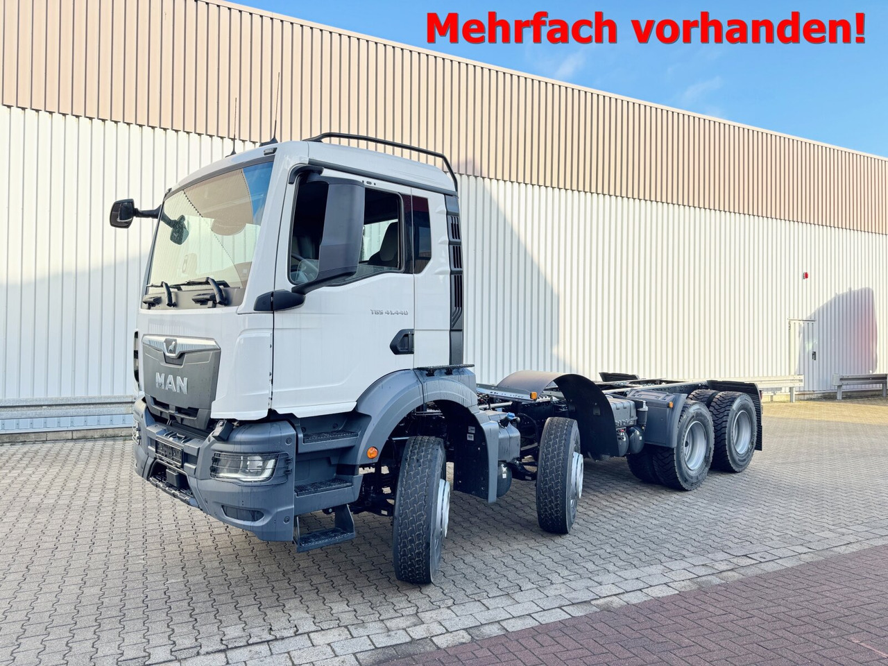 MAN TGS 41.440 8x4 BB TGS 41.440 8x4 BB, mehrfach vorhanden! - Fahrgestell LKW: das Bild 1 MAN TGS 41.440 8x4 BB TGS 41.440 8x4 BB, mehrfach vorhanden! - Fahrgestell LKW: das Bild 1