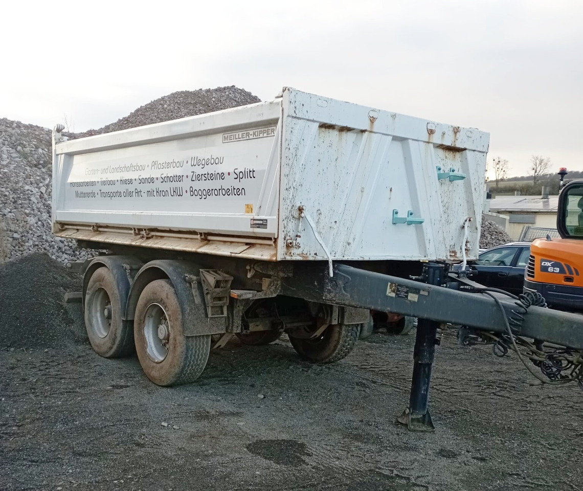 Meiller MZDA 18/21 MZDA 18/21, Stahlbordwände, ca. 11m³ - Kipper Anhänger: das Bild 2 Meiller MZDA 18/21 MZDA 18/21, Stahlbordwände, ca. 11m³ - Kipper Anhänger: das Bild 2