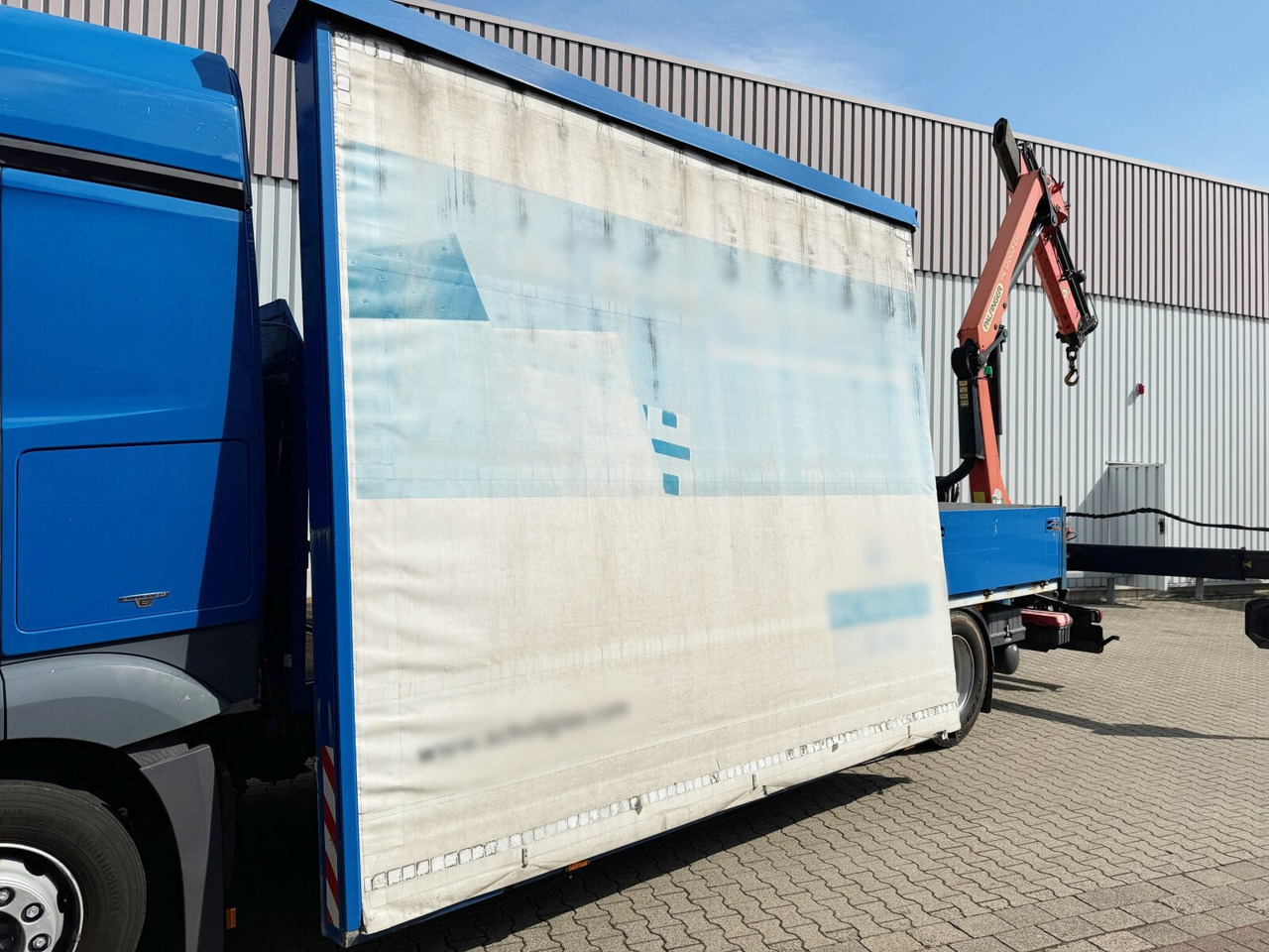 Mercedes-Benz Actros 1836 L 4x2 Actros 1836 L 4x2, Glastransporter, Heckkran Palfinger Pk 12002-EH, Funk - Autokran: das Bild 4 Mercedes-Benz Actros 1836 L 4x2 Actros 1836 L 4x2, Glastransporter, Heckkran Palfinger Pk 12002-EH, Funk - Autokran: das Bild 4