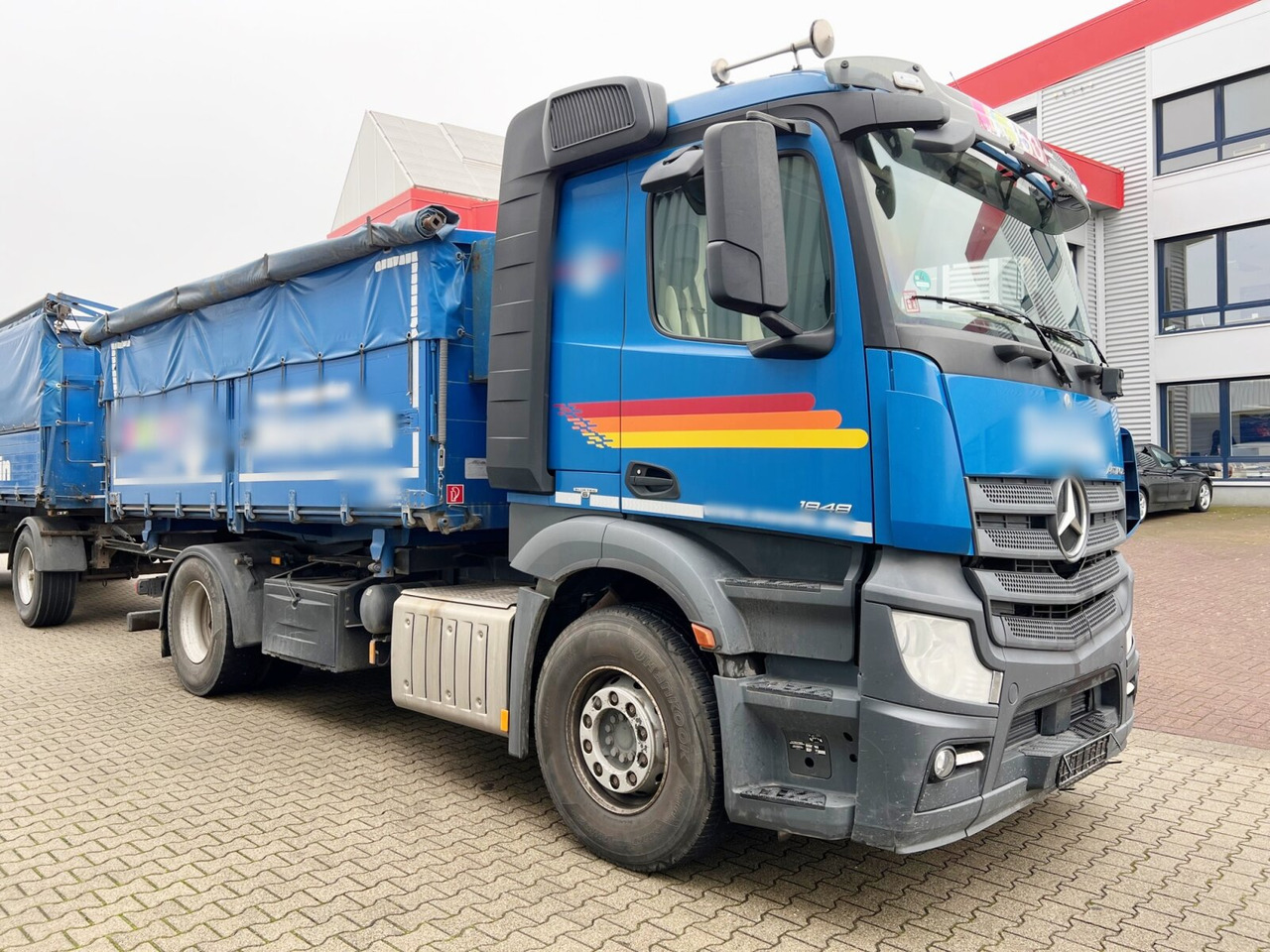 Kipper Mercedes-Benz Actros 1848 L 4x2 Actros 1848 L 4x2, Retarder, Getreidekipper ca. 16m³: das Bild 10