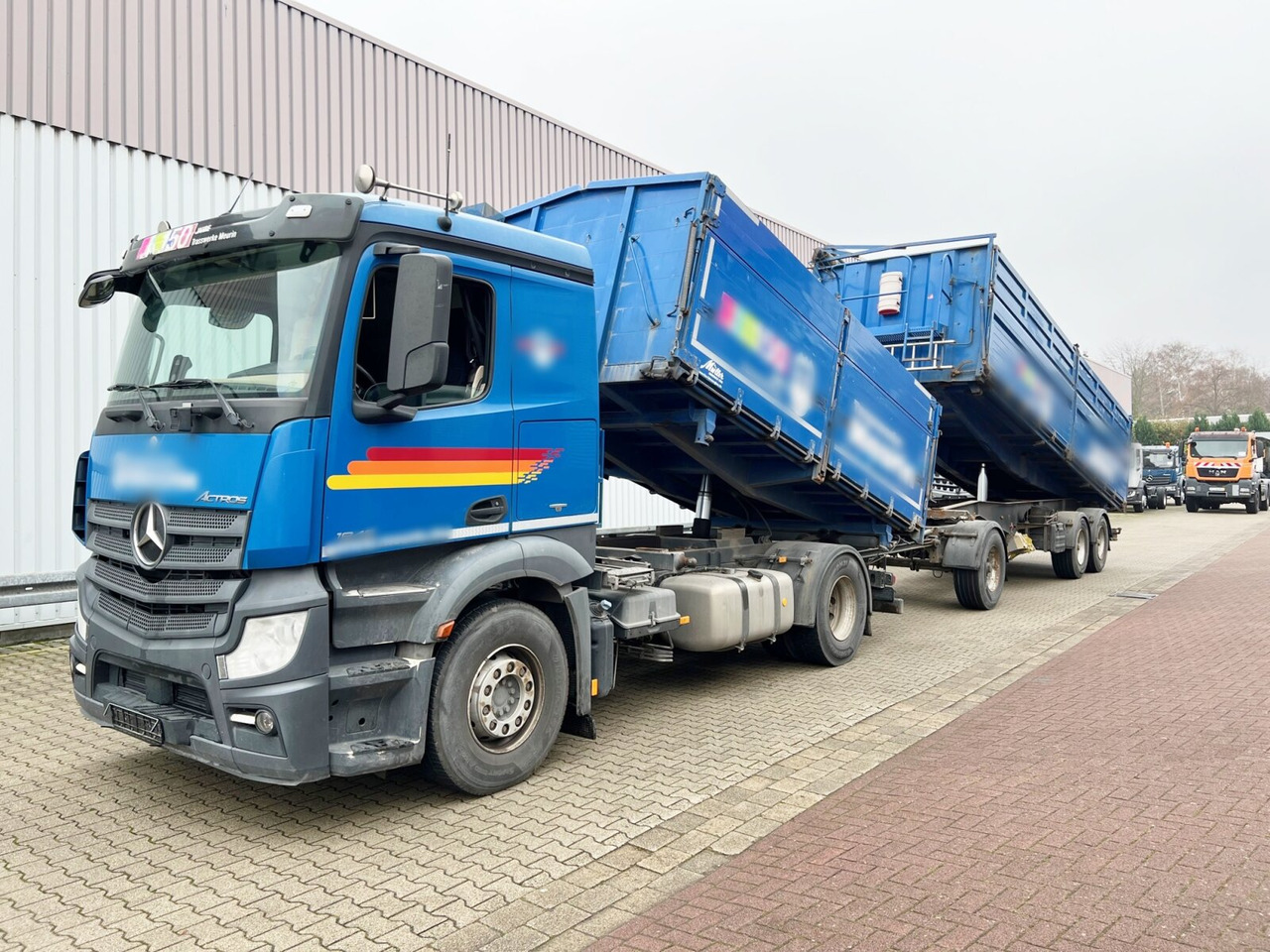 Kipper Mercedes-Benz Actros 1848 L 4x2 Actros 1848 L 4x2, Retarder, Getreidekipper ca. 16m³: das Bild 7