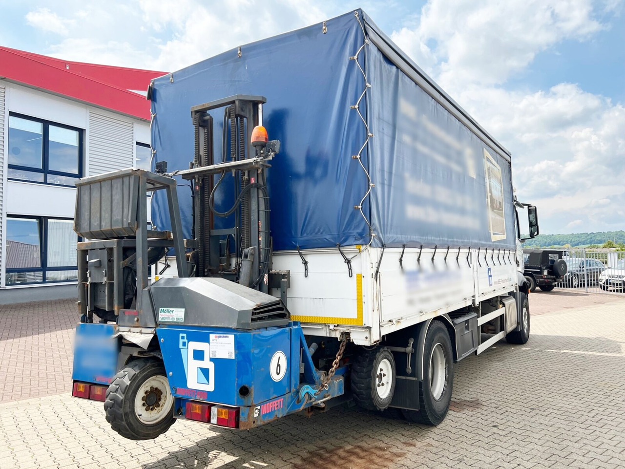 Plane LKW Mercedes-Benz Antos 1840 L 4x2 Antos 1840 L 4x2, Aufnahme für Mitnahmestapler: das Bild 9
