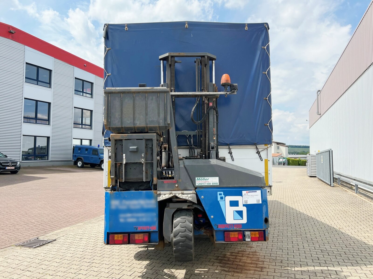 Plane LKW Mercedes-Benz Antos 1840 L 4x2 Antos 1840 L 4x2, Aufnahme für Mitnahmestapler: das Bild 11