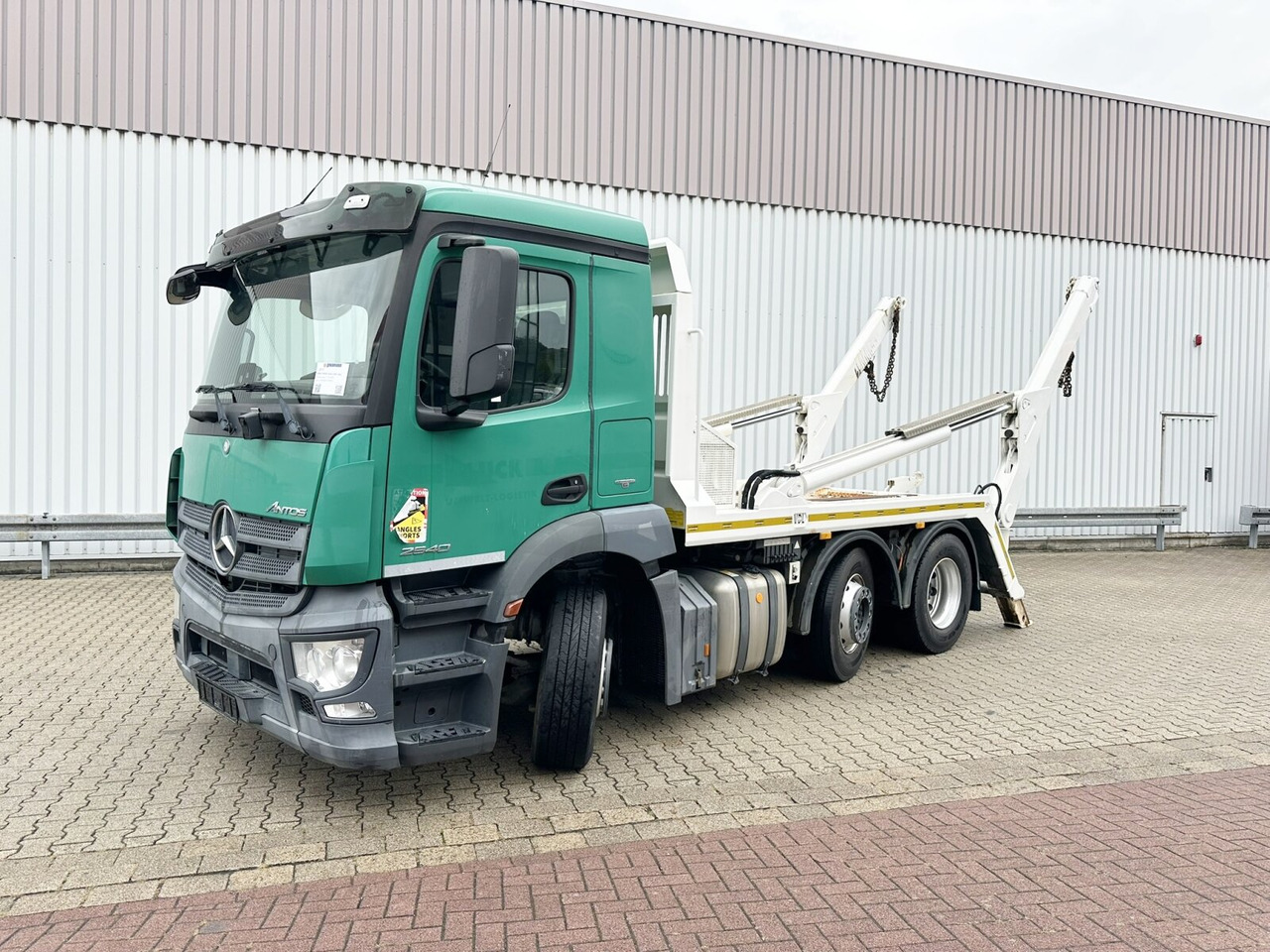 Mercedes-Benz Antos 2540 L 6x2 Antos 2540 L 6x2, Vorlauflenk-/Liftachse, Teleabsetzer - Absetzkipper: das Bild 1 Mercedes-Benz Antos 2540 L 6x2 Antos 2540 L 6x2, Vorlauflenk-/Liftachse, Teleabsetzer - Absetzkipper: das Bild 1