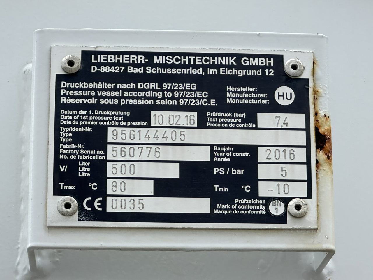 Mercedes-Benz Arocs 3251 8x4/4 Arocs 3251 8x4/4, Betonmischer Liebherr ca. 9m³ - Fahrmischer: das Bild 4 Mercedes-Benz Arocs 3251 8x4/4 Arocs 3251 8x4/4, Betonmischer Liebherr ca. 9m³ - Fahrmischer: das Bild 4