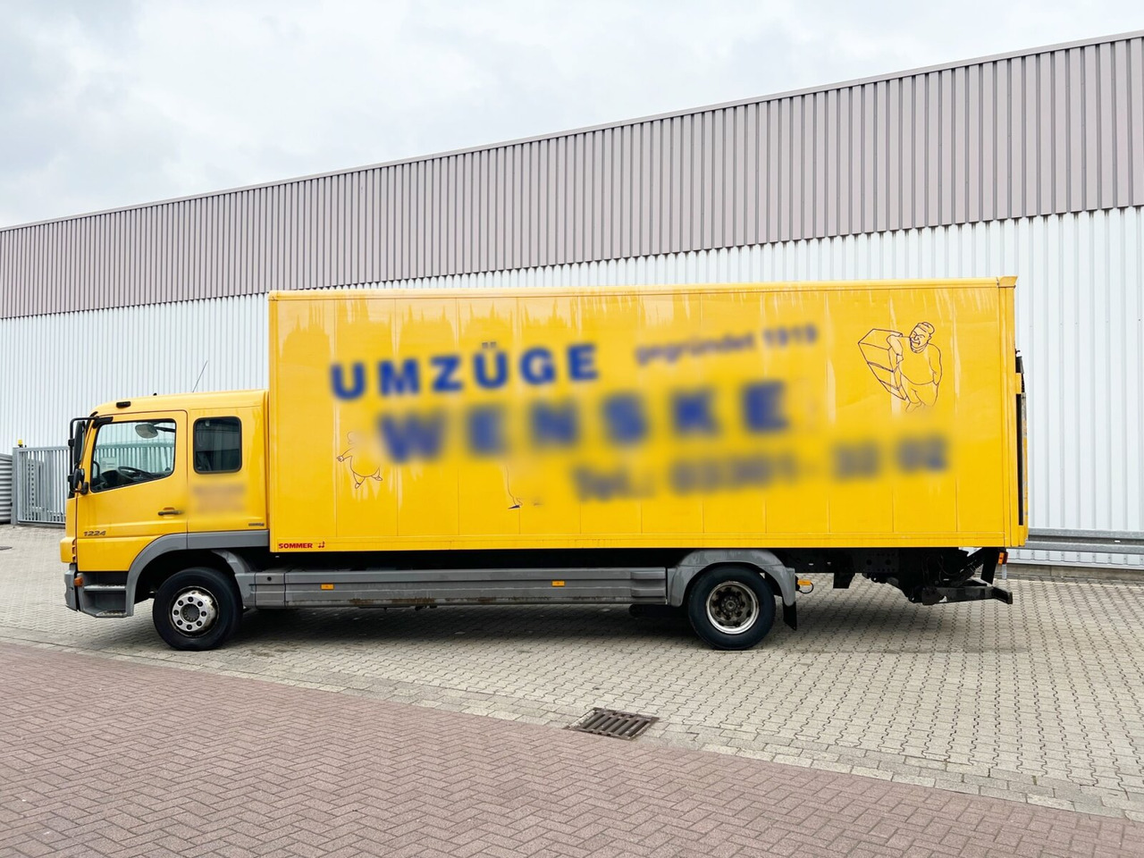 Koffer LKW Mercedes-Benz Atego 1224 L 4x2 Atego 1224 L, Möbelkoffer, Dautel LBW, 42 cbm: das Bild 13