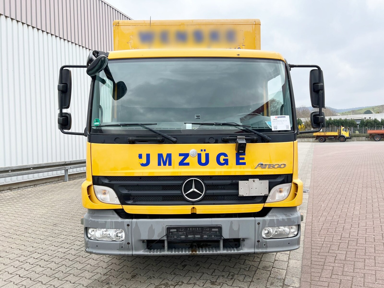 Koffer LKW Mercedes-Benz Atego 1224 L 4x2 Atego 1224 L, Möbelkoffer, Dautel LBW, 42 cbm: das Bild 7