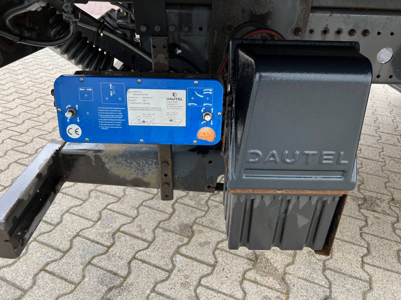 Koffer LKW Mercedes-Benz Atego 1224 L 4x2 Atego 1224 L, Möbelkoffer, Dautel LBW, 42 cbm: das Bild 14