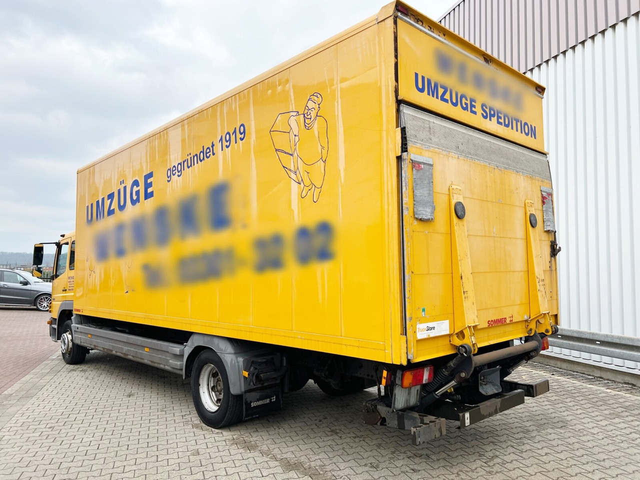 Koffer LKW Mercedes-Benz Atego 1224 L 4x2 Atego 1224 L, Möbelkoffer, Dautel LBW, 42 cbm: das Bild 12