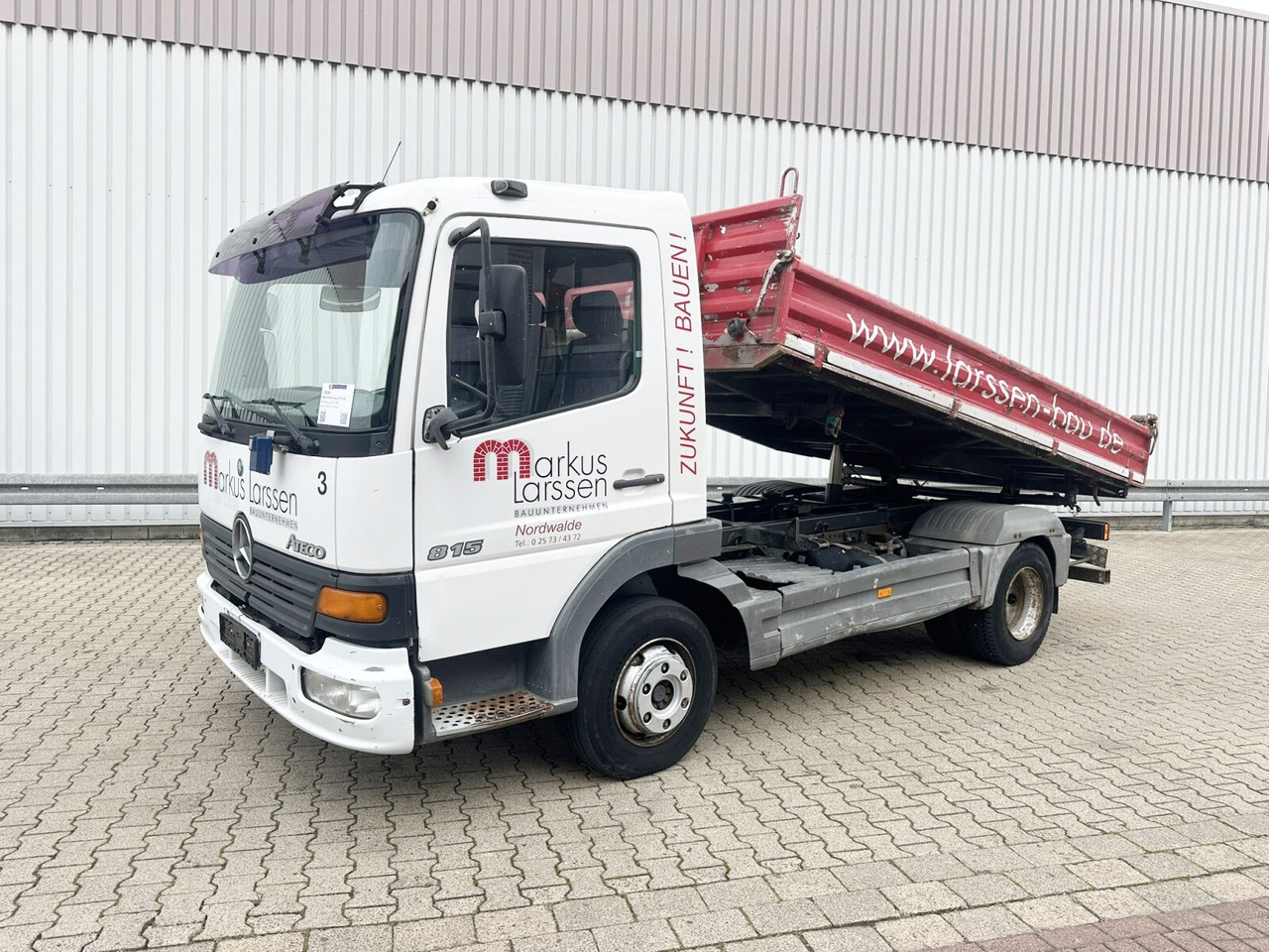 Mercedes-Benz Atego 815 K 4x2 Atego 815 K 4x2, 2x AHK - Kipper: das Bild 1 Mercedes-Benz Atego 815 K 4x2 Atego 815 K 4x2, 2x AHK - Kipper: das Bild 1