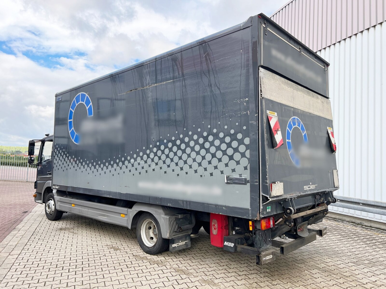 Koffer LKW Mercedes-Benz Atego 818 L 4x2 Atego 818 L 4x2 mit MBB LBW, 4x Vorhanden!: das Bild 11