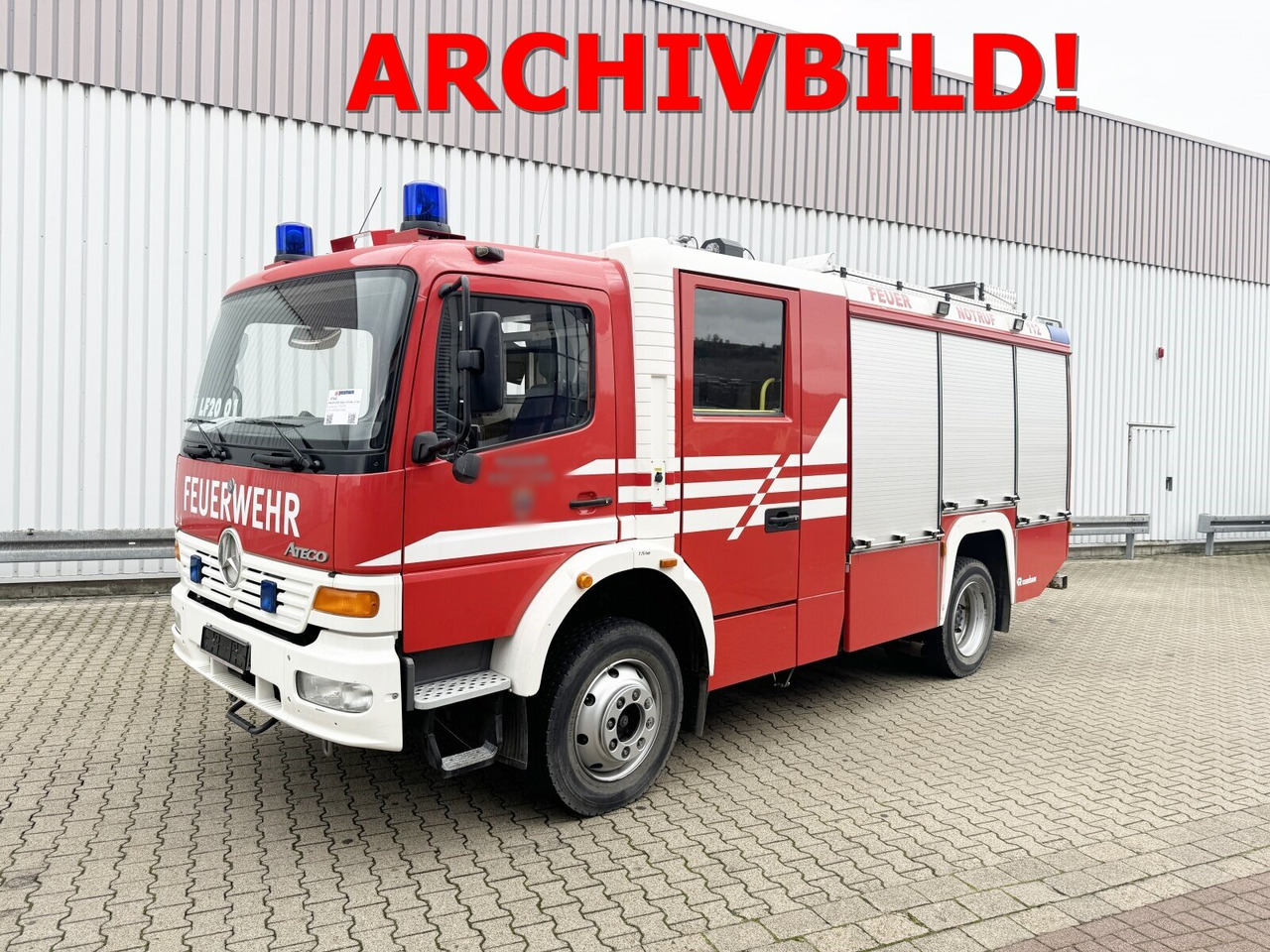 Mercedes-Benz Atego 917 4x4, LF 10 Atego 917 4x4, LF 10, Einzelbereifung, AT-Motor - Krankenwagen: das Bild 1 Mercedes-Benz Atego 917 4x4, LF 10 Atego 917 4x4, LF 10, Einzelbereifung, AT-Motor - Krankenwagen: das Bild 1