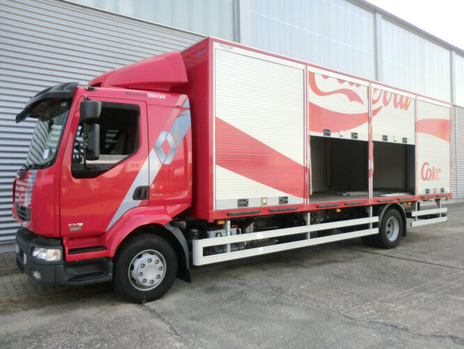Renault Midlum 220 DXi 4x2 Midlum 220 DXi 4x2Getränkekoffer TÜV:2019 - Koffer LKW: das Bild 1 Renault Midlum 220 DXi 4x2 Midlum 220 DXi 4x2Getränkekoffer TÜV:2019 - Koffer LKW: das Bild 1