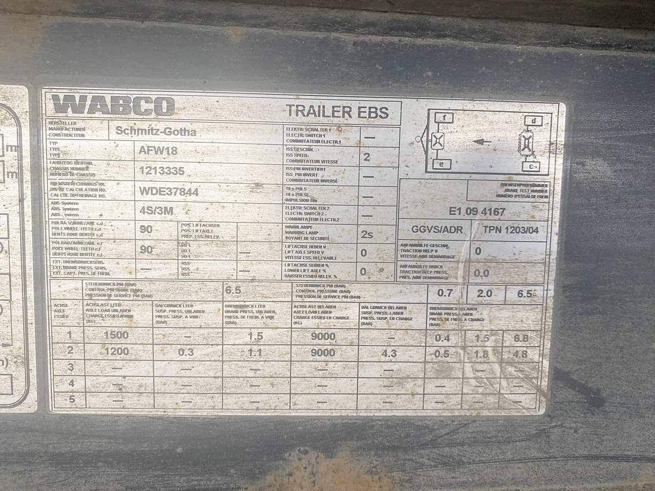 Container/ Wechselfahrgestell Anhänger Schmitz Cargobull AWF 18 AWF 18: das Bild 6 Container/ Wechselfahrgestell Anhänger Schmitz Cargobull AWF 18 AWF 18: das Bild 6