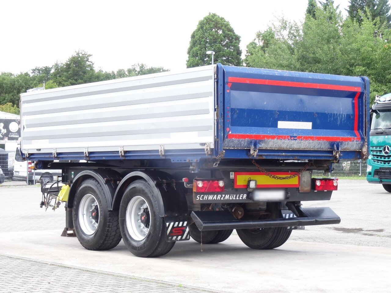 Schwarzmüller M-Serie M-Serie, Alu-Bordwände, ca. 11m³ - Kipper Anhänger: das Bild 5 Schwarzmüller M-Serie M-Serie, Alu-Bordwände, ca. 11m³ - Kipper Anhänger: das Bild 5