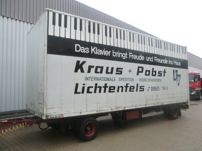 Sommer AC 160 TVL Sommer AC 160 TL, Möbelkofferanhänger, LBW, 55cbm - Koffer Anhänger: das Bild 1 Sommer AC 160 TVL Sommer AC 160 TL, Möbelkofferanhänger, LBW, 55cbm - Koffer Anhänger: das Bild 1