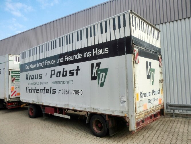 Sommer - - Sommer AC 160 TL, Möbelkofferanhänger, LBW, 55cbm - Koffer Anhänger: das Bild 2 Sommer - - Sommer AC 160 TL, Möbelkofferanhänger, LBW, 55cbm - Koffer Anhänger: das Bild 2