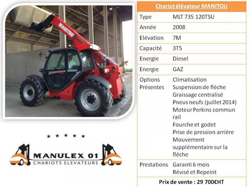 Manitou MLT735 120LSU Turbo - Teleskoplader: das Bild 2 Manitou MLT735 120LSU Turbo - Teleskoplader: das Bild 2