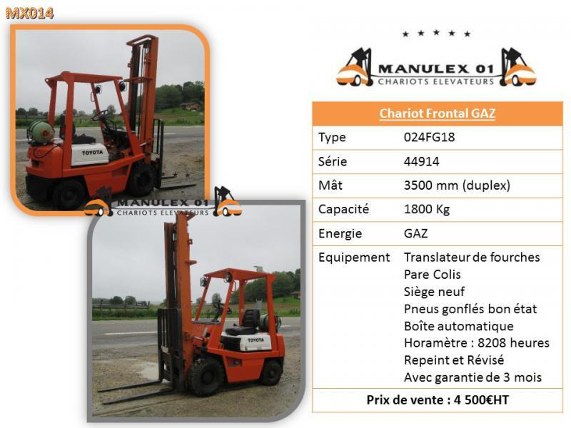 Toyota 024FG18 - Gabelstapler: das Bild 4 Toyota 024FG18 - Gabelstapler: das Bild 4