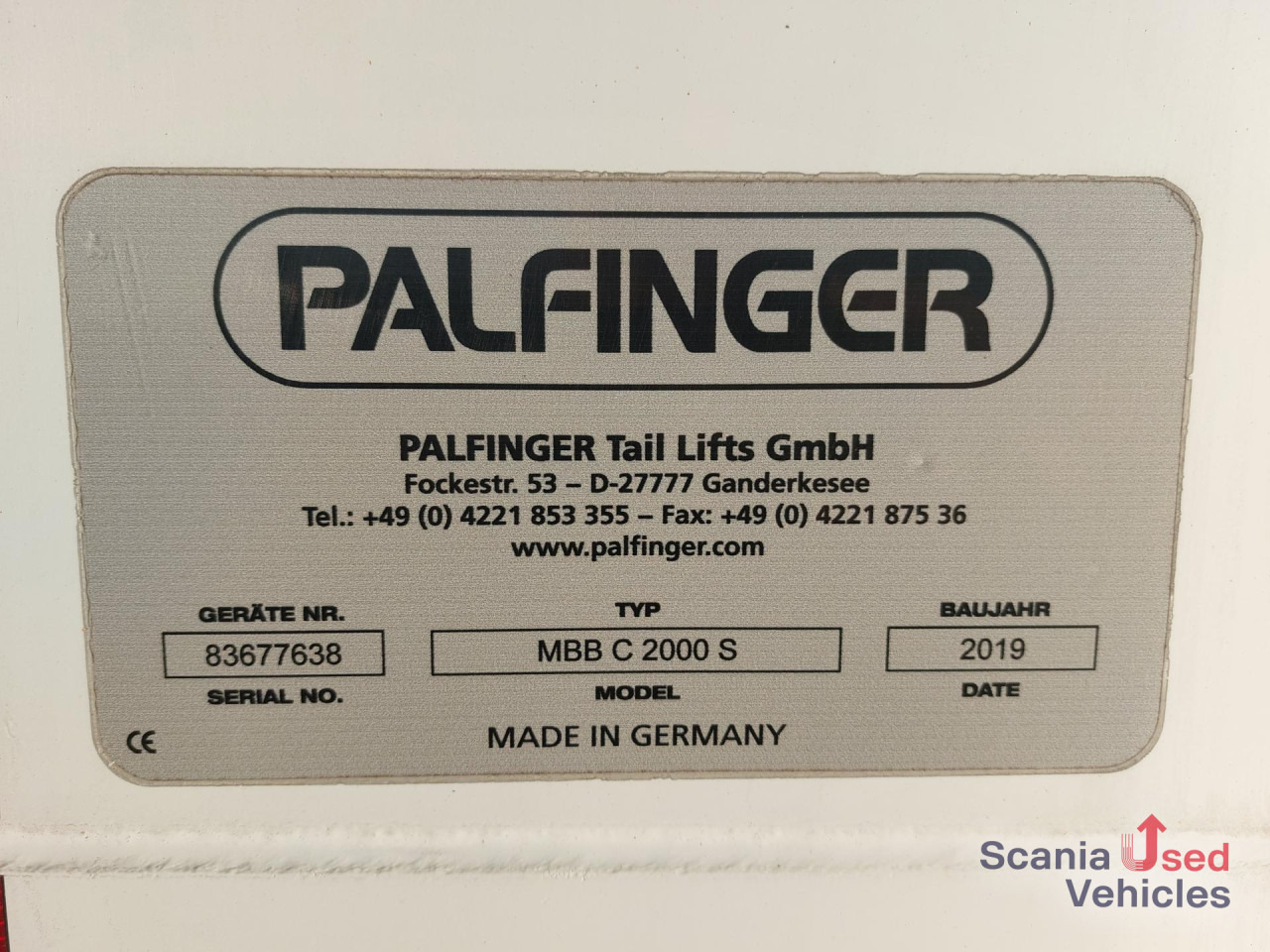 KFB Jessen ZAA Durchlader mit LBW MBB Typ C2000S - Koffer Anhänger: das Bild 3 KFB Jessen ZAA Durchlader mit LBW MBB Typ C2000S - Koffer Anhänger: das Bild 3