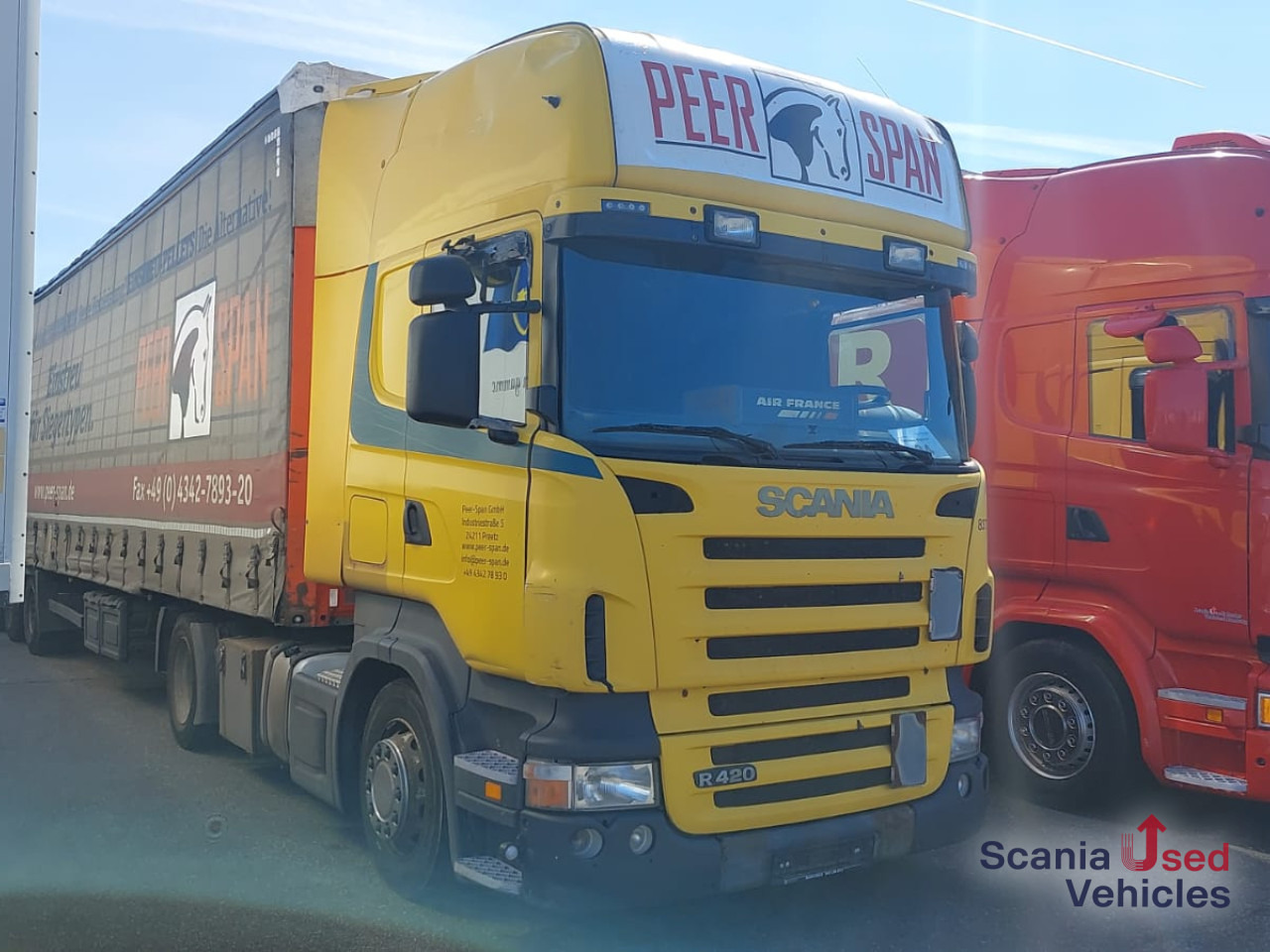SCANIA R 420 LA4x2MEB Volumen MEGA Jumbo Vollluft - Sattelzugmaschine: das Bild 2 SCANIA R 420 LA4x2MEB Volumen MEGA Jumbo Vollluft - Sattelzugmaschine: das Bild 2