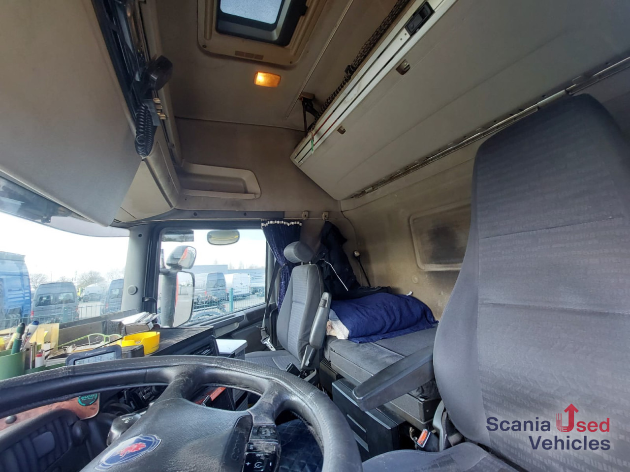SCANIA R 420 LA4x2MEB Volumen MEGA Jumbo Vollluft - Sattelzugmaschine: das Bild 4 SCANIA R 420 LA4x2MEB Volumen MEGA Jumbo Vollluft - Sattelzugmaschine: das Bild 4