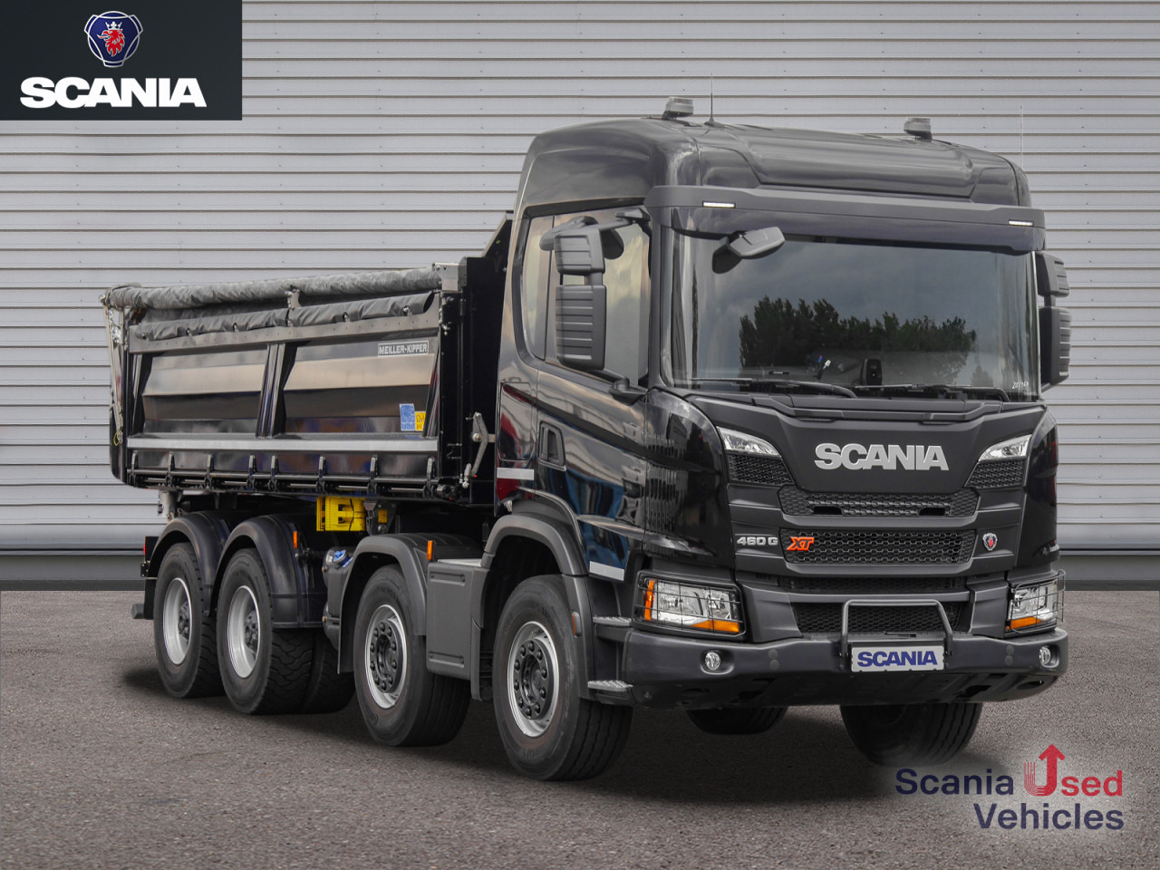 SCANIA G 460 B8x4HZ XT - Meiller D421 / Bordmatik - – Finanzierungsleasing SCANIA G 460 B8x4HZ XT - Meiller D421 / Bordmatik -: das Bild 8