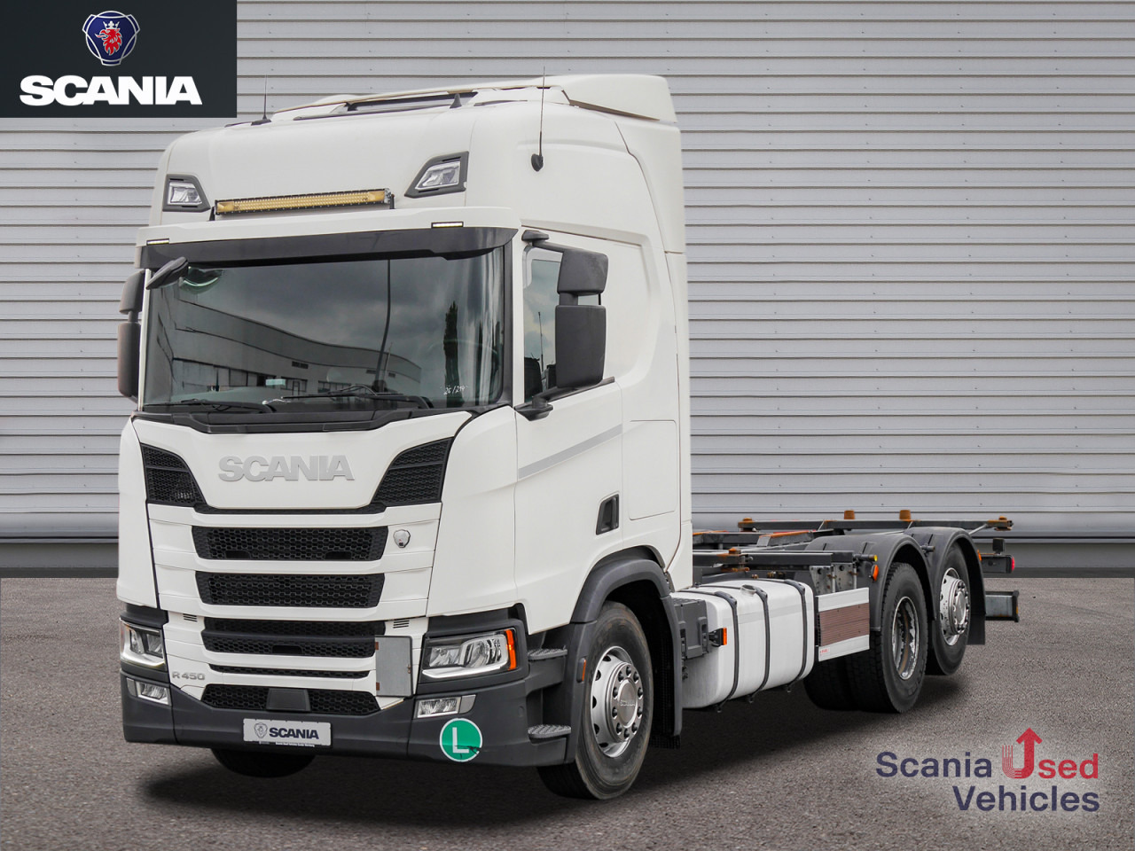 SCANIA R 450 B6x2*4NB Lenkachse, Standklima - Containerwagen/ Wechselfahrgestell LKW: das Bild 1 SCANIA R 450 B6x2*4NB Lenkachse, Standklima - Containerwagen/ Wechselfahrgestell LKW: das Bild 1