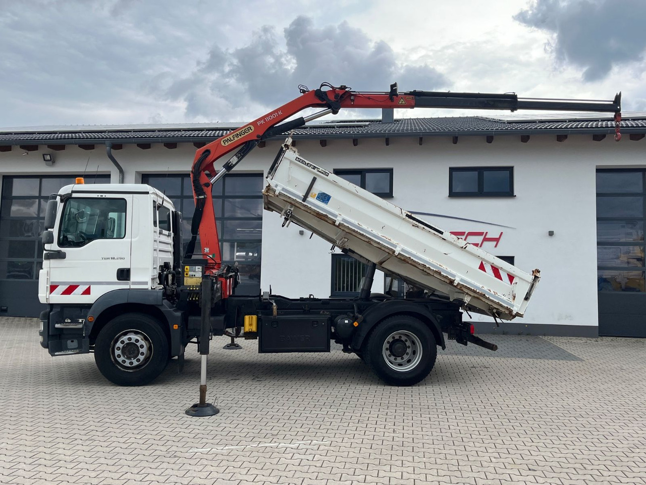 MAN TGM 18.290 Kipper Kran Palfinger PK 11001 - Kipper, Autokran: das Bild 2 MAN TGM 18.290 Kipper Kran Palfinger PK 11001 - Kipper, Autokran: das Bild 2