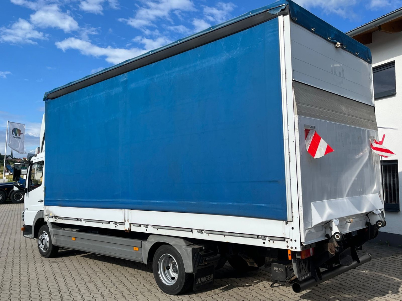 Mercedes-Benz Atego 818 Klima Sperre 74100KM 2,70 Ladehöhe - Planen Transporter: das Bild 5 Mercedes-Benz Atego 818 Klima Sperre 74100KM 2,70 Ladehöhe - Planen Transporter: das Bild 5