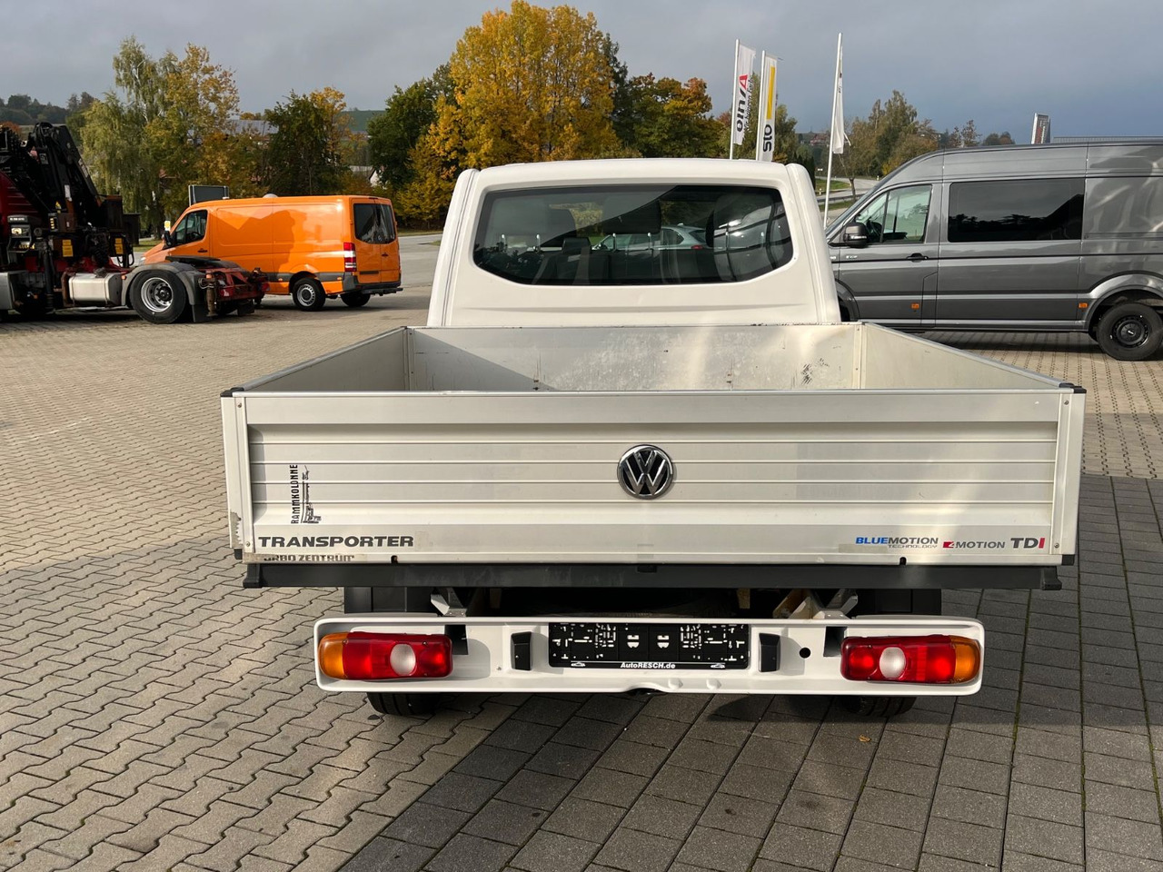 Pritsche Transporter, Transporter mit Doppelkabine Volkswagen VW T6 DOKA Pritsche Allrad 4x4: das Bild 6 Pritsche Transporter, Transporter mit Doppelkabine Volkswagen VW T6 DOKA Pritsche Allrad 4x4: das Bild 6