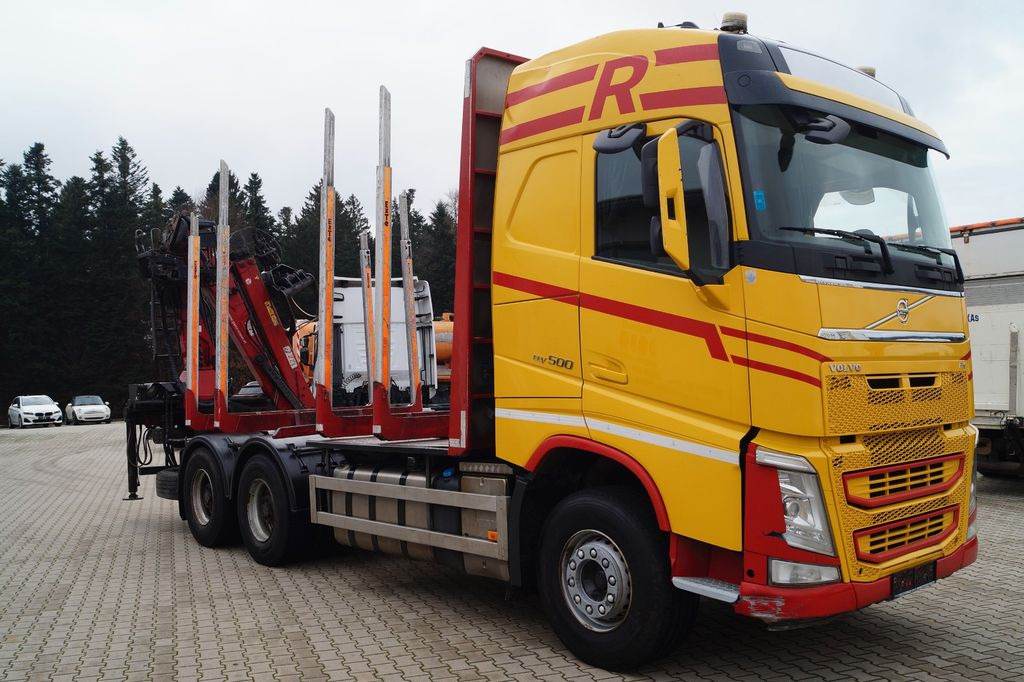 Volvo FH 500 Holztrans. mit Penz 12Z9 Holzkran Volvo FH 500 Holztrans. mit Penz 12Z9 Holzkran - Holztransporter, Autokran: das Bild 2 Volvo FH 500 Holztrans. mit Penz 12Z9 Holzkran Volvo FH 500 Holztrans. mit Penz 12Z9 Holzkran - Holztransporter, Autokran: das Bild 2