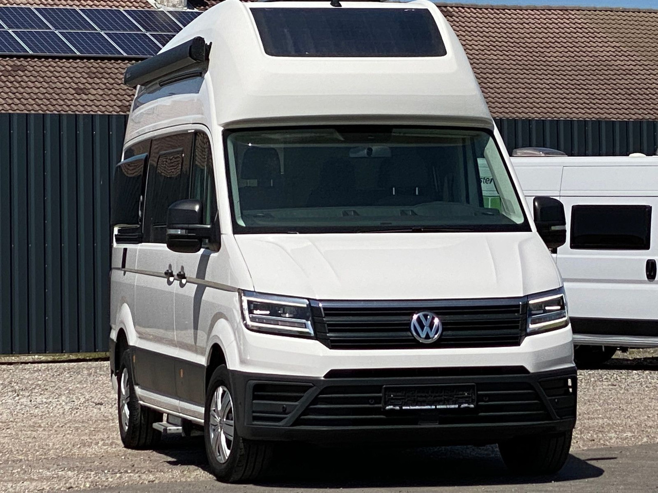 Camper Van Volkswagen Grand California 600 FW, 3/4 Bett, Solar,  AHK: das Bild 1