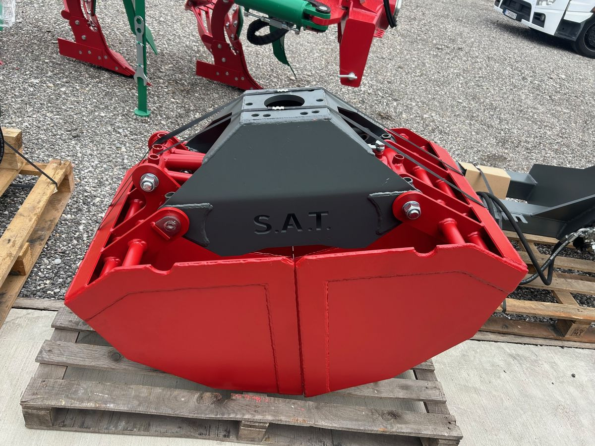 SAT-Schalengreifer 100-350 Liter Bagger-Kran - Zweischalengreifer: das Bild 1 SAT-Schalengreifer 100-350 Liter Bagger-Kran - Zweischalengreifer: das Bild 1