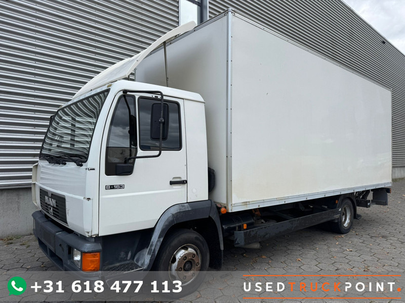 MAN 8.163 / Tail Lift / Manual / 3 Seats / Belgium Truck - Koffer LKW: das Bild 1 MAN 8.163 / Tail Lift / Manual / 3 Seats / Belgium Truck - Koffer LKW: das Bild 1