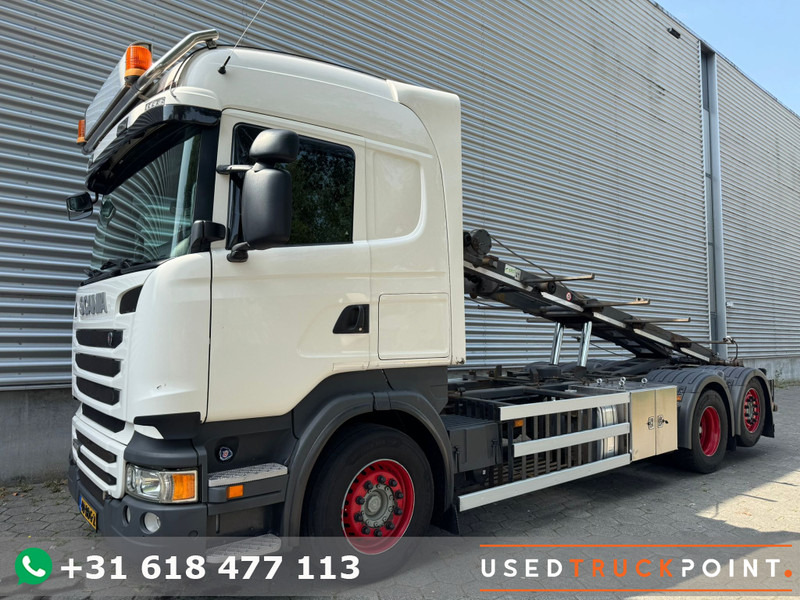 Scania R450 / Retarder / 25T NCH System / Night Klima / TUV: 3-2026 / NL Truck - Seil Abrollkipper: das Bild 1 Scania R450 / Retarder / 25T NCH System / Night Klima / TUV: 3-2026 / NL Truck - Seil Abrollkipper: das Bild 1