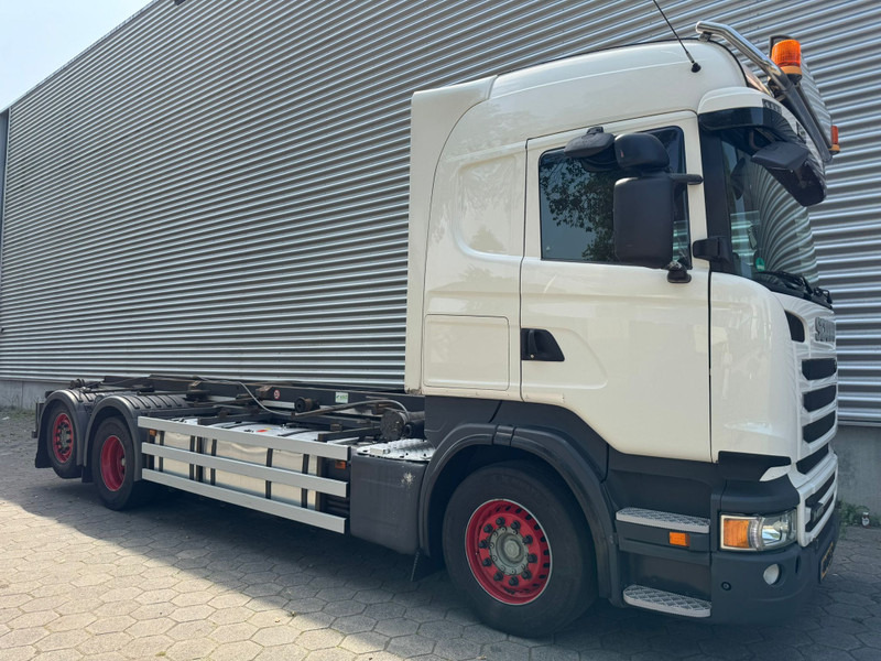 Scania R450 / Retarder / 25T NCH System / Night Klima / TUV: 3-2026 / NL Truck - Seil Abrollkipper: das Bild 2 Scania R450 / Retarder / 25T NCH System / Night Klima / TUV: 3-2026 / NL Truck - Seil Abrollkipper: das Bild 2