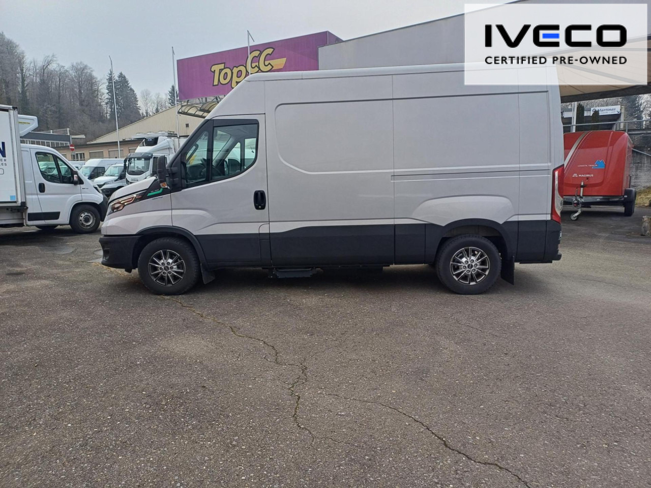 Kastenwagen IVECO Daily 35S14NA8V/P CNG Euro6 Klima AHK Navi ZV: das Bild 9