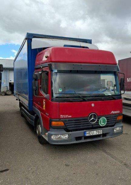 Mercedes-Benz Atego 817 - Plane LKW: das Bild 2 Mercedes-Benz Atego 817 - Plane LKW: das Bild 2