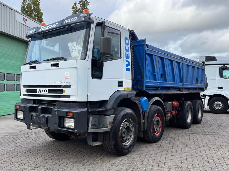 Iveco Eurotrakker 340E37 8x4, Manual injection, STEEL DUMPER, FULL SPRING - Kipper: das Bild 3 Iveco Eurotrakker 340E37 8x4, Manual injection, STEEL DUMPER, FULL SPRING - Kipper: das Bild 3