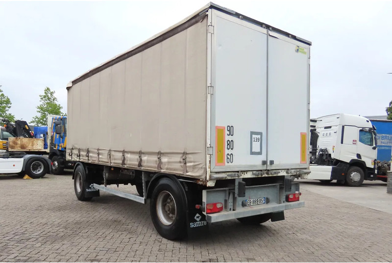 Samro bj 2020 opbouw! BPW ECO PLUS, DISC BRAKES, WHEELBASE 4,33 - Planenauflieger: das Bild 1 Samro bj 2020 opbouw! BPW ECO PLUS, DISC BRAKES, WHEELBASE 4,33 - Planenauflieger: das Bild 1