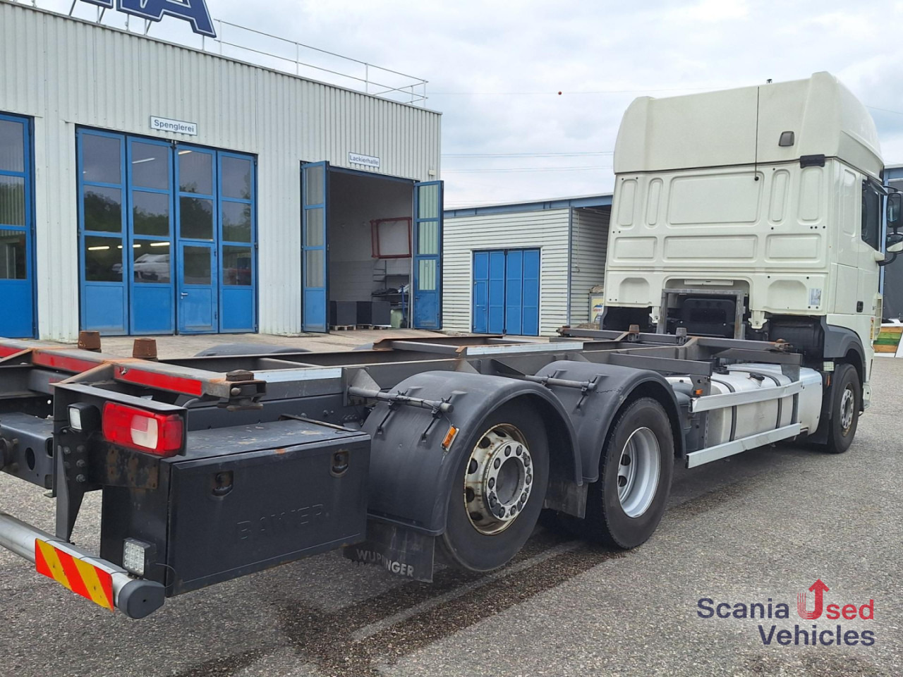 Containerwagen/ Wechselfahrgestell LKW DAF XF 480 6x2 SSC Intarder !: das Bild 9