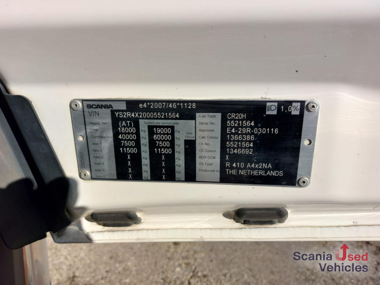 SCANIA R 410 A4x2NA Highline - Sattelzugmaschine: das Bild 5 SCANIA R 410 A4x2NA Highline - Sattelzugmaschine: das Bild 5